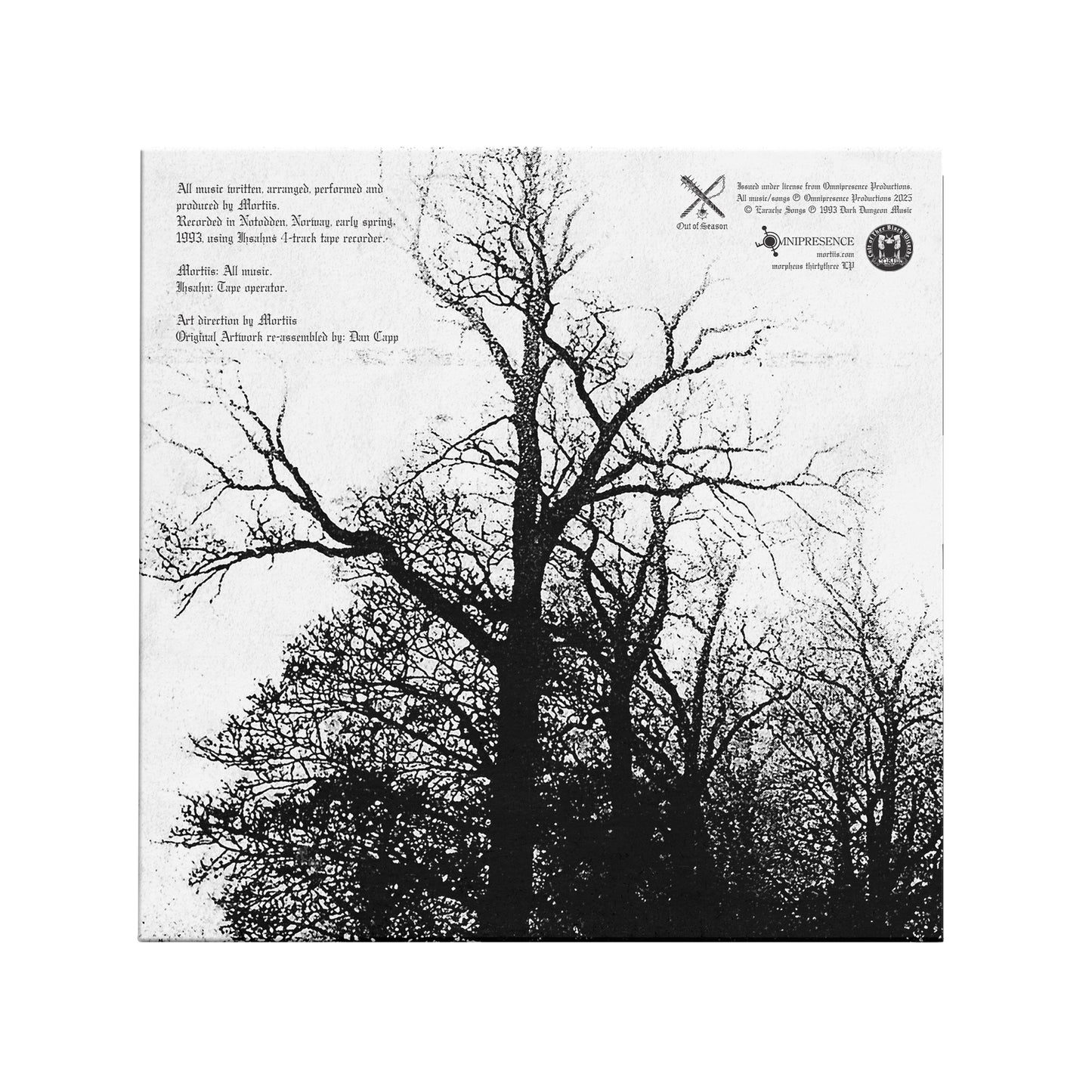 The Song of a Long Forgotten Ghost LP