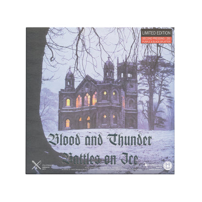 Blood And Thunder 7" EP purple & black splatter